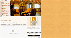 Desktop Screenshot of lapilacasarural.com